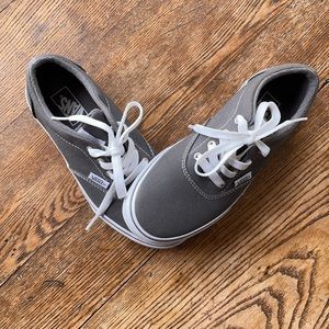Vans grey size 3.0 youth new without tags